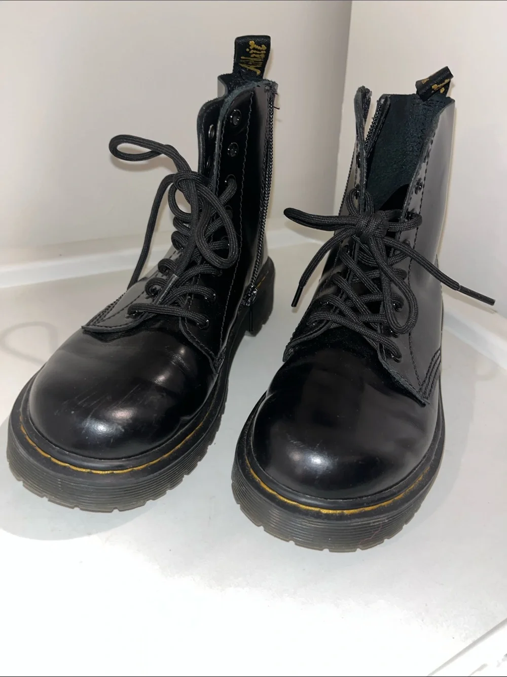 Black Big Girl  Dr Martens Boots